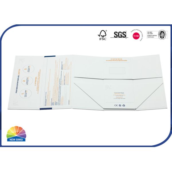 Collapsible Rigid Glasses Cardboard Foldable Gift Box