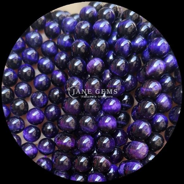 Polished 8mm Round Cut Gems Bead in Assorted Colors for Beadwork Projects