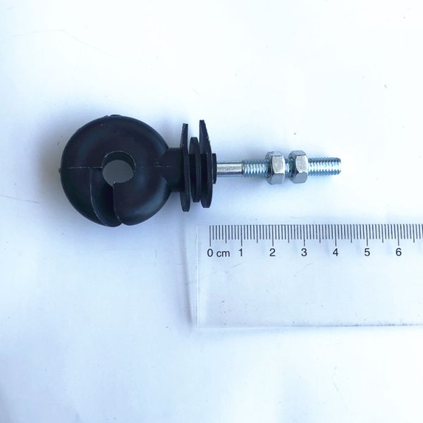 Thread ring insulator of electric fence IST002B Electric fencing screw in ring insulator Threaded ring insulator