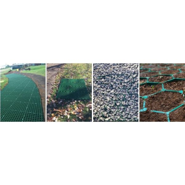 High Molecular Polyethylene Plastic Grid Grass Driveway Lawn Stabilizing For Gravel