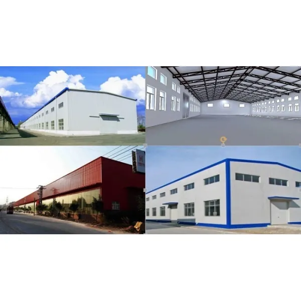 CE Steel Structure Building Welded H Section Steel Structure Hangar