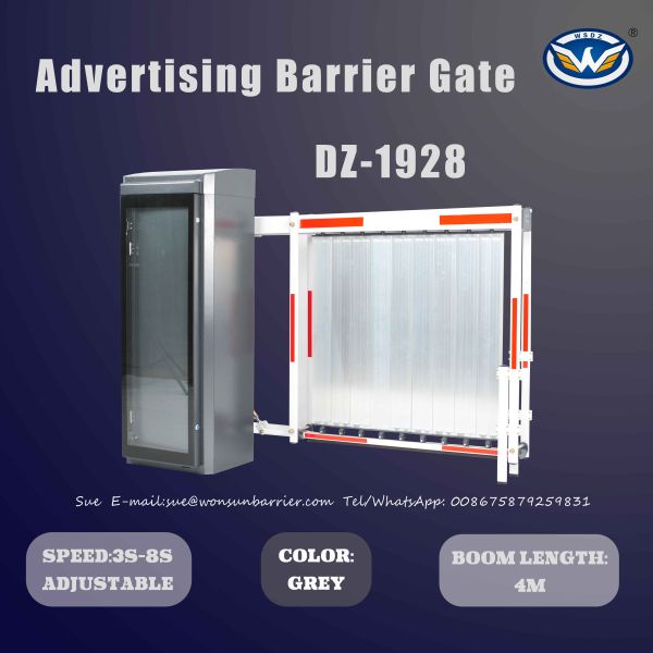 Parking Advertising Boom Barrier Gate Auto Security For Community