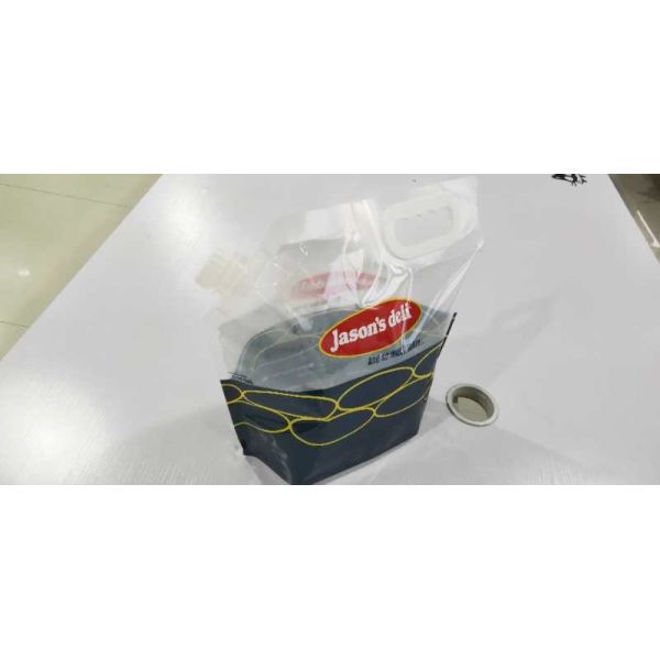 Health And Security Stand Up Pouch With Spout Packaging / 5L Nylon Water Bag