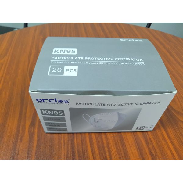 Earloop 5Ply Kn95 Face Mask , 95% - 99.9% Respirator Ffp2 Valved Mask