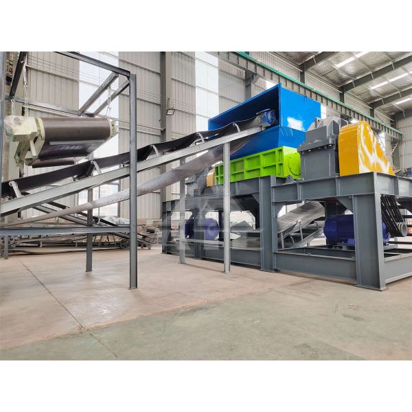 Hydraulic Metal Shredder Tire Car Shell Shredder High Productivity