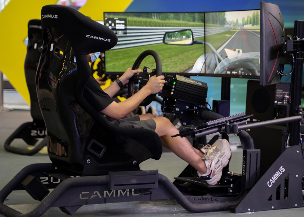 China Servo Motor 180 Steering F1 Game Online Simulator wholesale