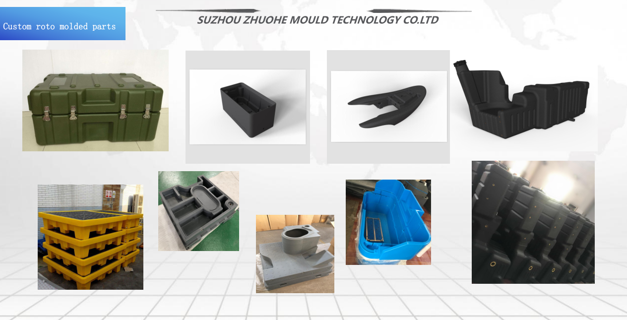 Square Double Wall Rotomolded Planters Plastic Molding With 300 Shot Peen