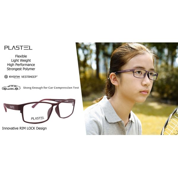 High Performance Women's Optical Glasses Innovative Rim Lock Design For Reading