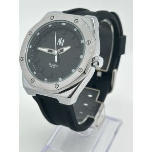 China Casual Silicon Strap Watch 30m Water Resistance With 40mm Case wholesale