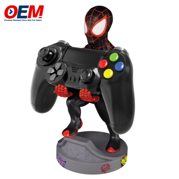 Spidman Mobile Phone Holder Made Desk Office Home Desktop Toy OEM PVC Phone Holder Figure