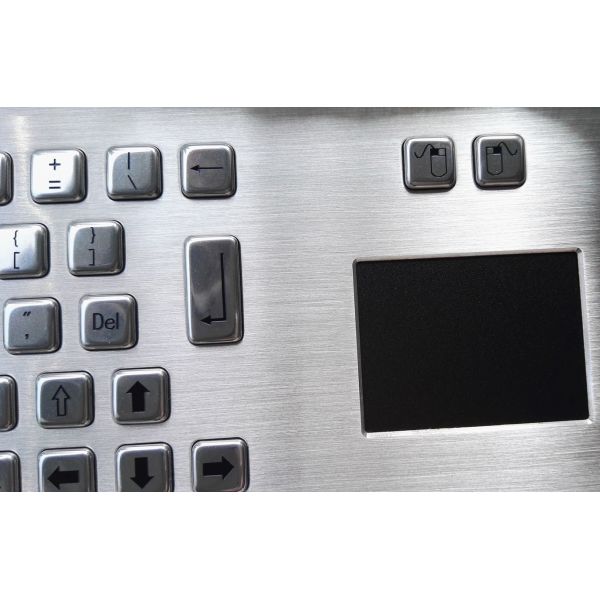 20mA IP65 SS304 Embedded Solution Rugged Keyboard With Caps Lock