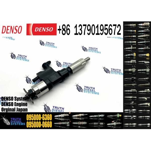 Diesel Common Rail Fuel Injector Assy 095000-6363 095000-6366 for ISUZU 6HK1 FORWARD 4HK1 N SERIES