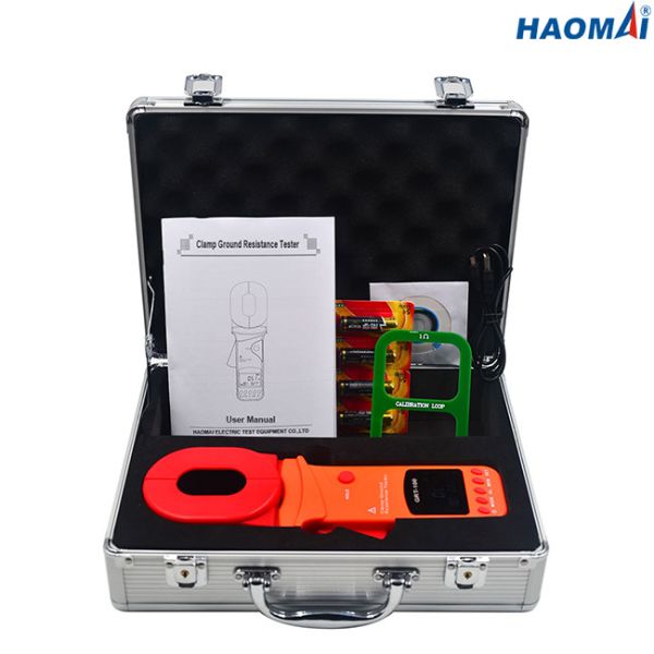 1200 Ohm Earth Clamp On Ground Resistance Tester USB Interface 2 Times/S