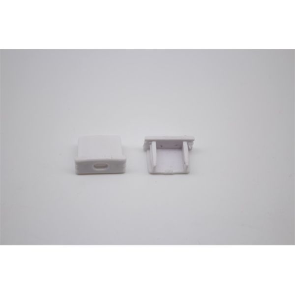 17*07mm LED Aluminum Profile Lighting Diffuser For Flexible High Power LED Bars