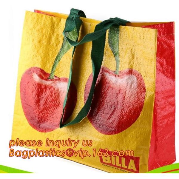 OEM ODM Customized eco friendly pp woven supermarket shopping bag,custom reusable laminated foldable PP pak woven shoppi