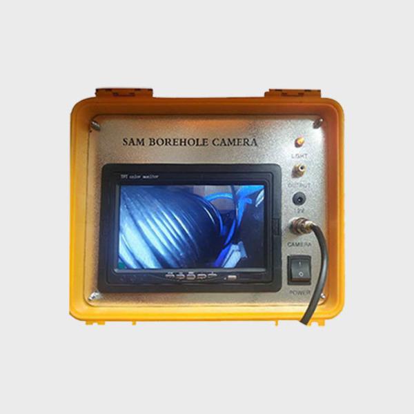 Under Water Well Borehole Inspection Camera Manual Winch Clear Image Stainless Steel