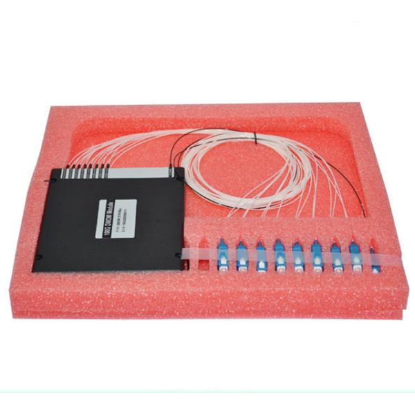 SC LC/UPC Wavelength Division Multiplexer Pigtailed ABS Module For Passsive Optical Networks