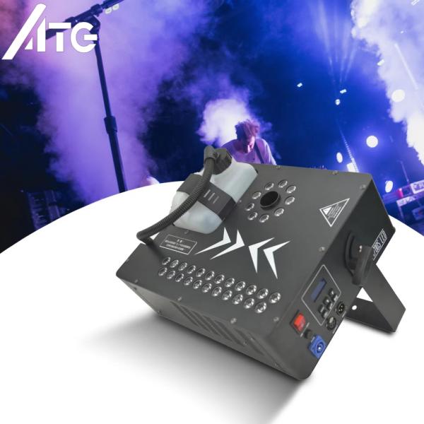 2.5L Oil Drum Volume 1700S Control Fog LED Smoke Machine for Wedding Party
