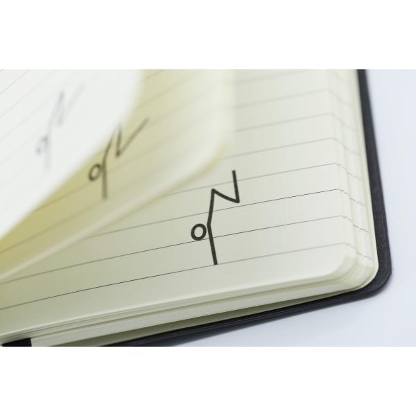 Fashionable Writing Journal Notebook Size 7.5 X 10 Inch With Ribbon Bookmark