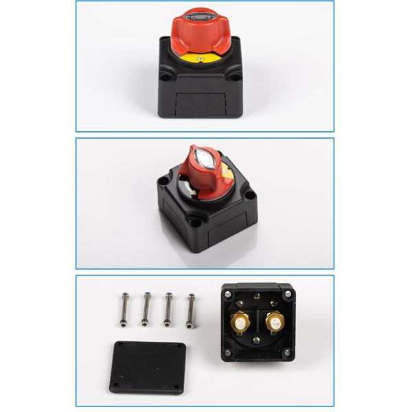 Disconnect Power Cut Off Battery Isolator Kill Switch For RV Boat Car Truck Auto Yacht