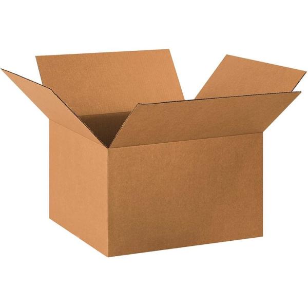Custom Size Eco-friendly Kraft Corrugated Paper Carton Box For Goods Shipping