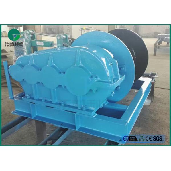 Namibia building road eletric winch 10t with slow speed and wire rope