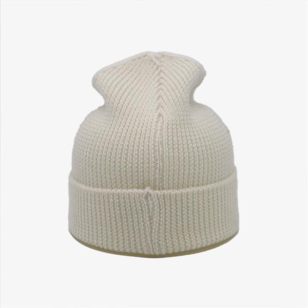 Custom Cuff Cap Embroidery Cute Plain Winter Hats Knitted Warm Beanie Hats