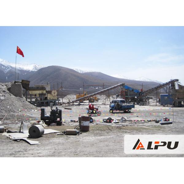 High Efficiency Hard Stone Crushing Plant With Capacity 100 - 150 TPH