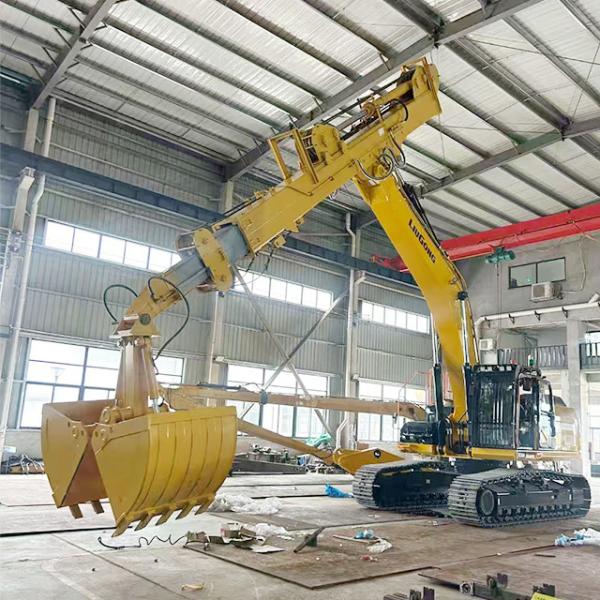 Telescopic Boom Excavator Clamshell Bucket Mini Excavator For 20 Ton Excavator