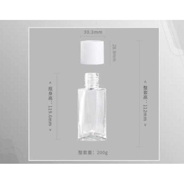 Conical Flask Home Fragrance 200ml Reed Diffuser Glass Bottle Support Sample