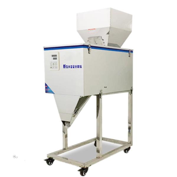 Vibration Tea Weighing Machine , Semi Auto Powder Filling Machine For Tea Bag Sachet