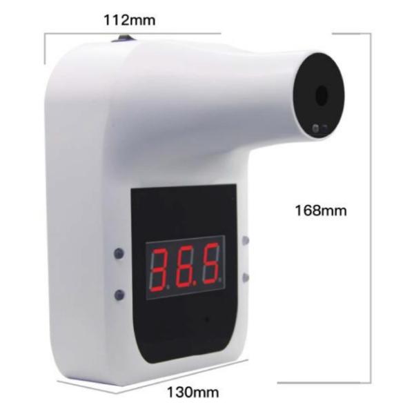 Automatic Large LCD Display Wall Mounted Digital Thermometer Hands Free