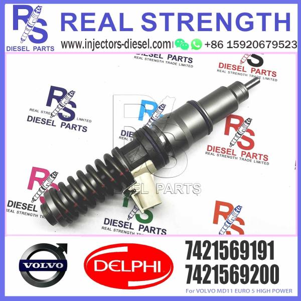 21569191 BEBE4N01001 New Diesel Fuel Injector For VOL-VO injector MD11 EURO 5 E3.26, 7421569191 7485013228 85013228