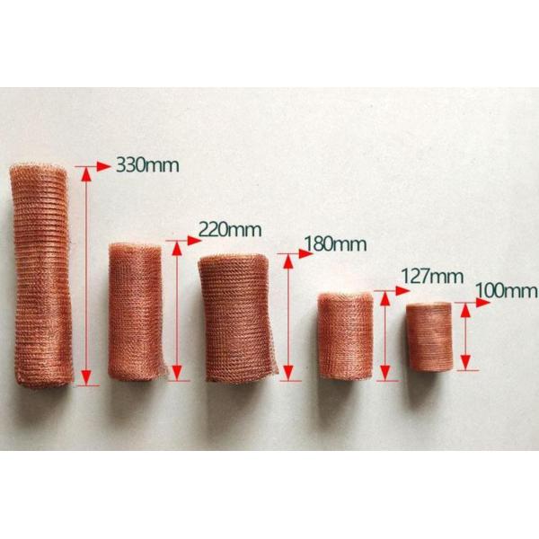 100mm 127mm Copper Mesh Rolls 15.2m Waterproof High Density 40