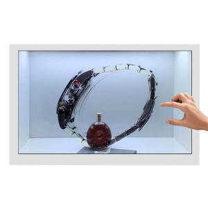 China Android LCD See Through Display Interactive Advertising Translucent LCD Box wholesale