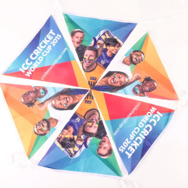 Sports And Games World Cup Flags Digital Printing Silk Printing