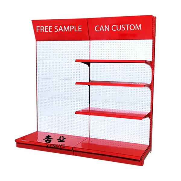 China 1 Way Supermarket Display Shelf Convenience Store Shelving Light Duty wholesale