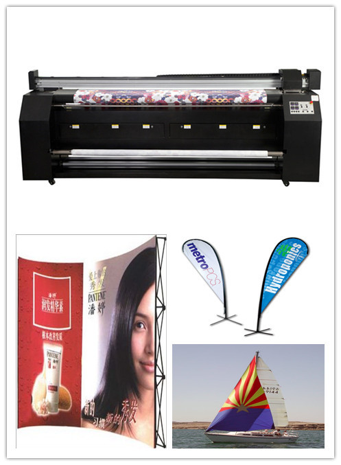 China Advertising Digital Sublimation Flag Printing Machine To Make Beach Flags wholesale