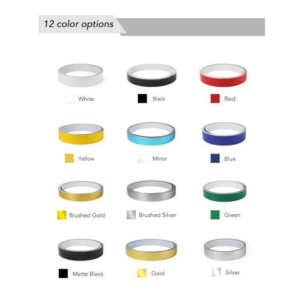 Red Color Painting 2020 Channel Letter Color Coated Aluminum Trim Cap Made In China