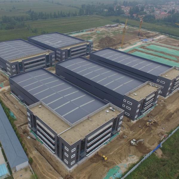 H Shape Custom Hot Rolled Steel Buildings Architecture Steel Structure Stadium