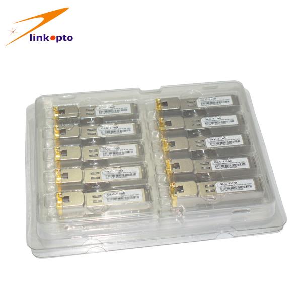 Simplex SC Connectors BIDI SFP Modules Tx1550 / Rx1310nm For Gigabit Ethernet