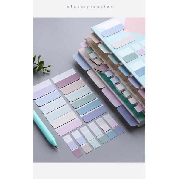 Morandi Sticky Notepads And Stationery Index Tab Labels Sticker
