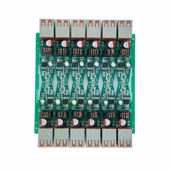 Black LCD PCBA Manufacturers Assembly Motherboard PCB Layout