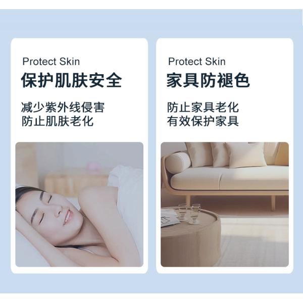 Customized Length Self-Adhesive PET Tint Film for Car Window Privacy Protection and Anti-UV