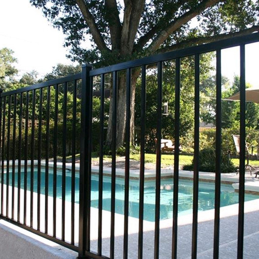 Customizable Easy To Assemble Zinc Steel Security Fence Powder Coated Metal Frame For Farm Fencing