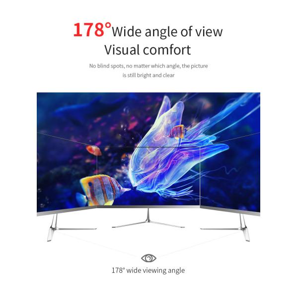 school 2mm frame Mainboard H410 21.5 Inch All In One PC