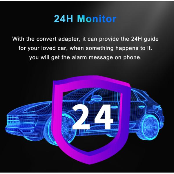 4G WiFi Car DVR Smart Android Dash Cam GPS With Rearview Support APP Control