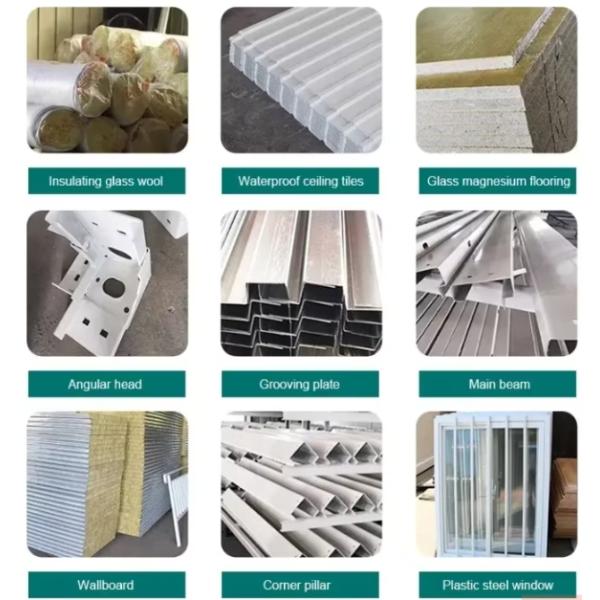 Expandable Container House 38m² Steel Structure Mobile Office Camp