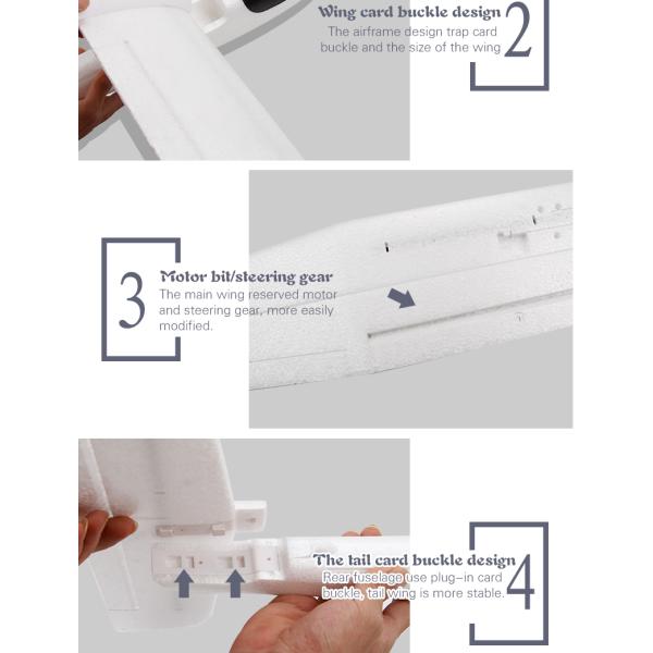 Drone Type yes 2024 2.4 GHz Fx707 Airplane Rc Plane 2ch Epp Craft Remote Control Aircraft Electric Funny Rc Glider Airplane