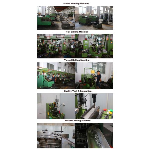 Countersunk Head Self Drilling Screw Stainless Steel 410 SS DIN 7504 P